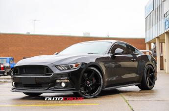 FORD MUSTANG IFG 8 FLAT BLACK